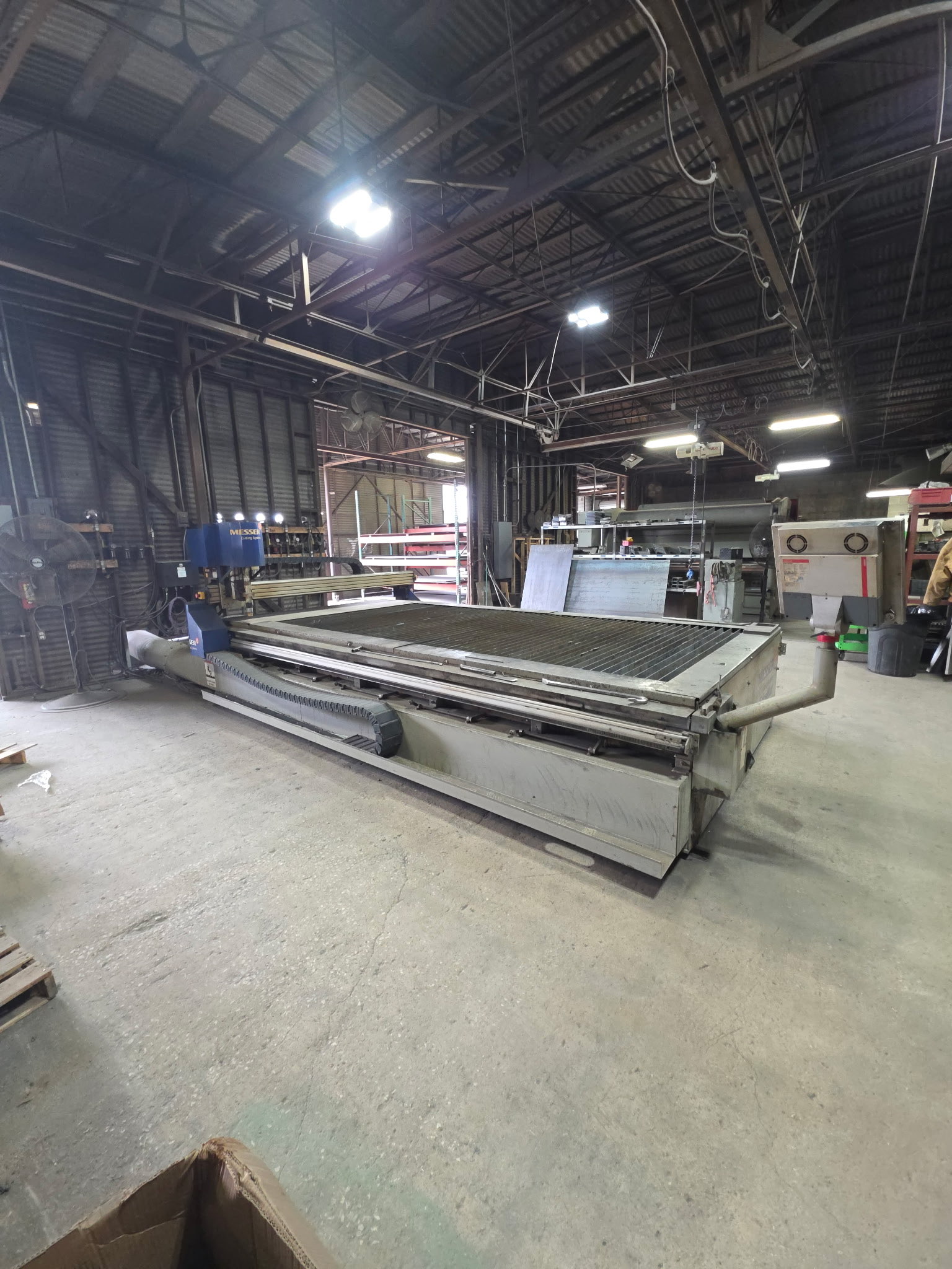 6’ X 12’ Messer Edgemax Plasma Cutting System New 2015